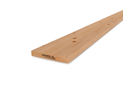 Volige non rabotée 3.00 ml x 200 x 27 mm - Douglas - Normé C18 - non traitée